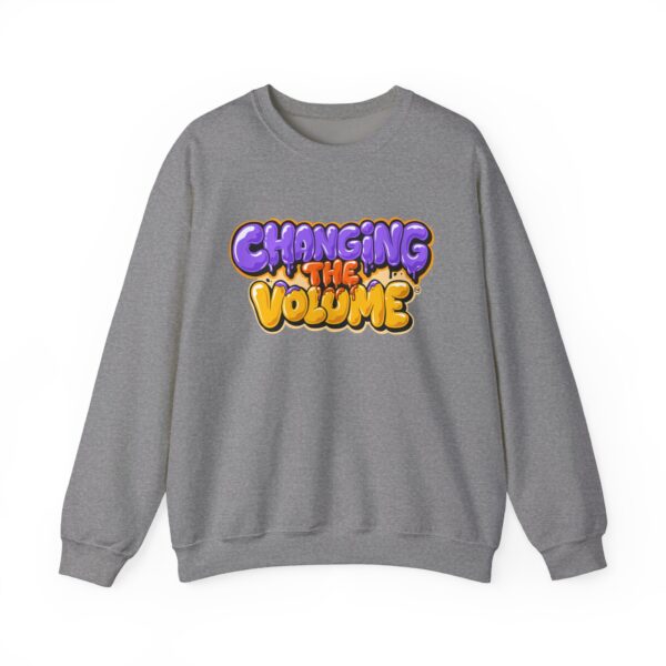 :Changing The Volume" Unisex Heavy Blend™ Crewneck Sweatshirt