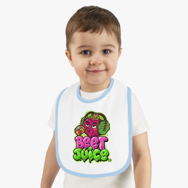"Beet Juice" Baby Bib