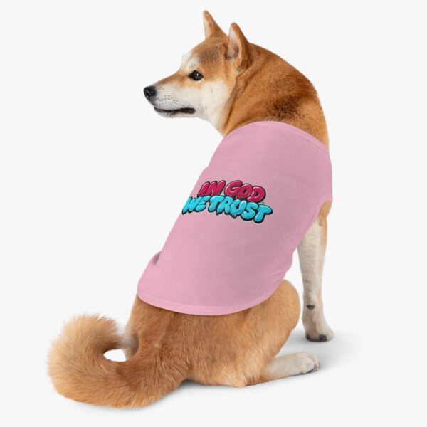 "In God We Trust" Pet Tank Top