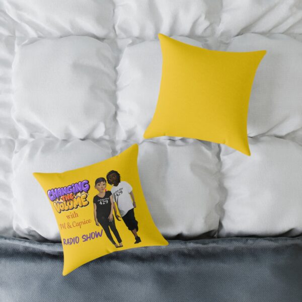 "Changing The Volume with PH & Caprice Radio Show" Pillow