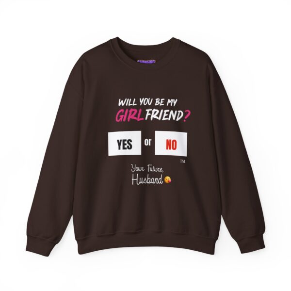 "Will You Be My Girlfriend?" Unisex Heavy Blend™ Crewneck Sweatshirt