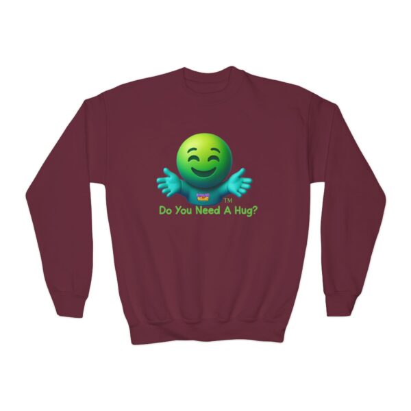 "Do You Need A Hug" Youth Crewneck Sweatshirt