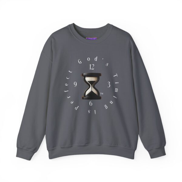 "God's Timing is Perfect" Unisex Heavy Blend™ Crewneck Sweatshirt
