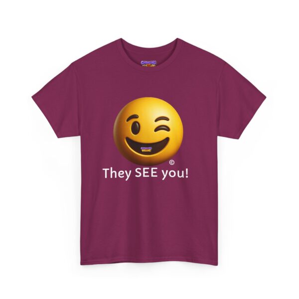 "They SEE you!" Emoji Unisex T-Shirt