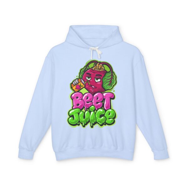 Beet Juice Unisex Lightweight Hooded Sweatshirt