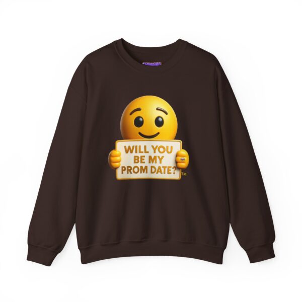 Emoji "Will You Be My Prom Date?" Unisex Heavy Blend™ Crewneck Sweatshirt