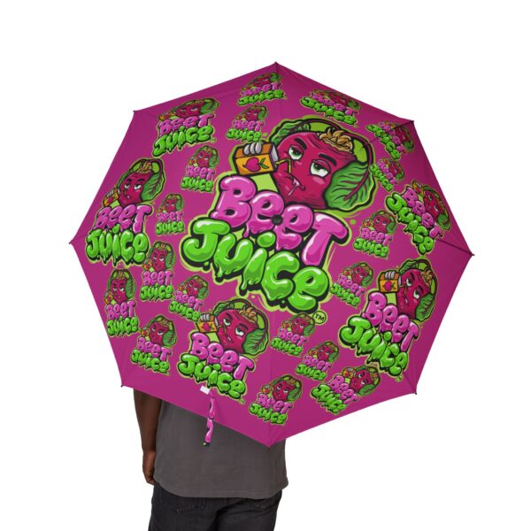 Pink "Beet Juice" Umbrella